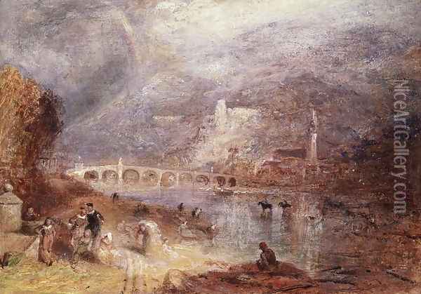 Heidelberg 2 Oil Painting - Joseph Mallord William Turner