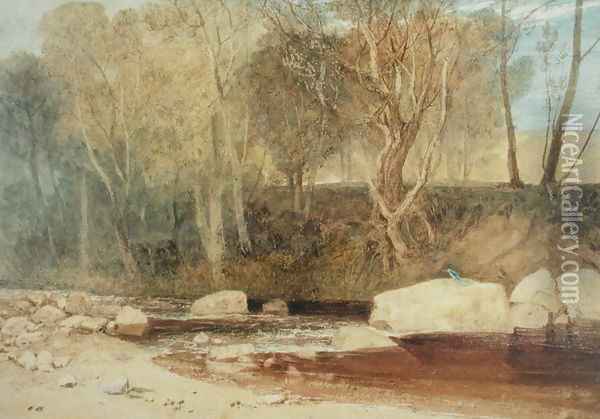 On the Washburn, c.1815 Oil Painting - Joseph Mallord William Turner