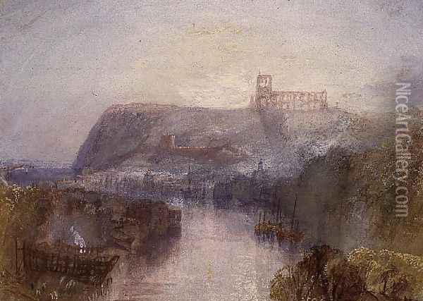 Whitby 2 Oil Painting - Joseph Mallord William Turner
