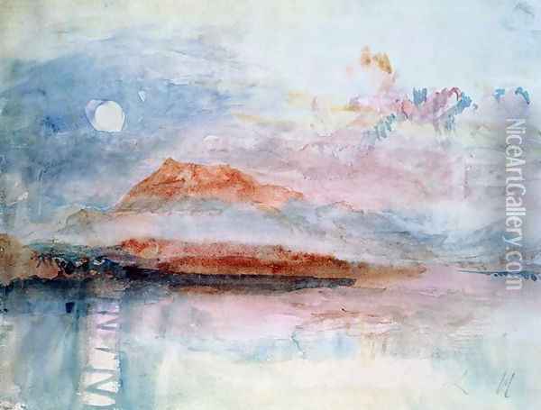 Righi, after 1830 Oil Painting - Joseph Mallord William Turner