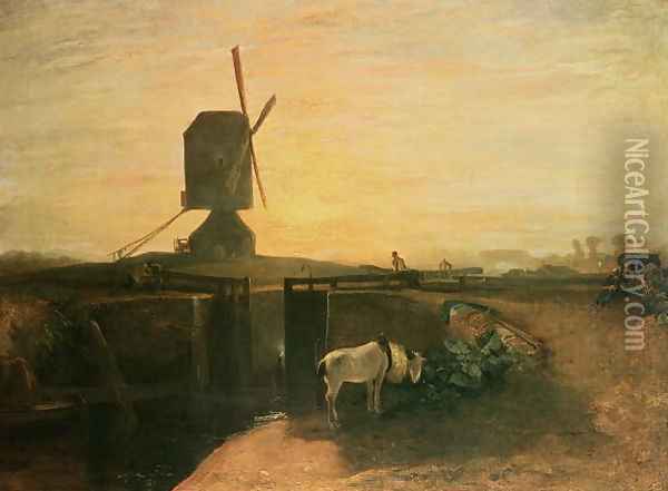 Southall Mill, 1810 Oil Painting - Joseph Mallord William Turner