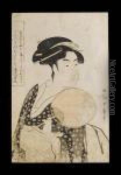 Circa 1793 Oil Painting - Kitagawa Utamaro