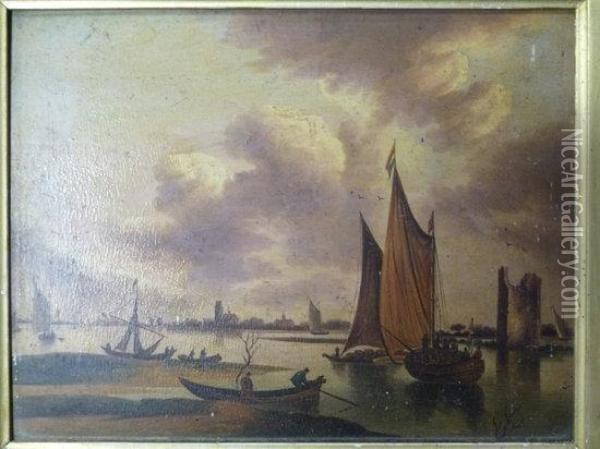 A View On The Vaese Oil Painting - Jan van Goyen