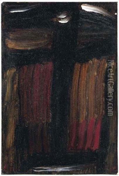 Grosse Meditation. 1936. Iv, Nr. 8. Oil Painting - Alexei Jawlensky
