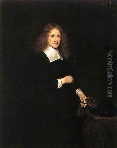 Portrait of a Young Man Oil Painting - Gerard Terborch