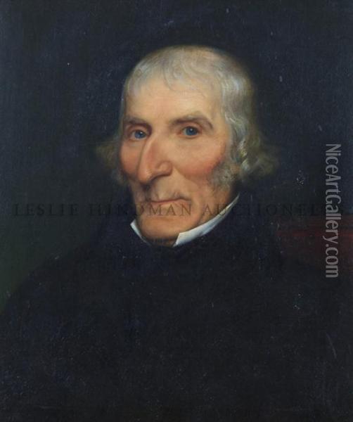 Portrait Of A Gentleman Oil Painting - George Frederick Watts