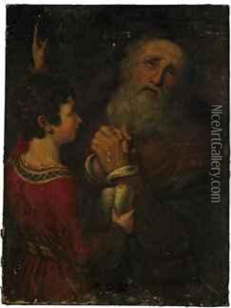 Saint Peter Oil Painting - Benjamin West