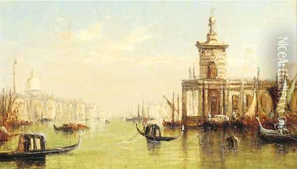 The mouth of the Grand Canal, Venice Oil Painting - Joseph Mallord William Turner