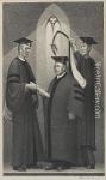 Honorary Degree (cole 2) Oil Painting - Grant Wood