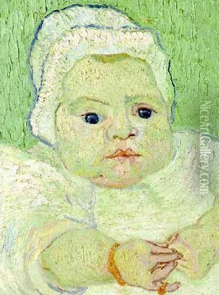 Baby Marcelle Roulin The III Oil Painting - Vincent Van Gogh