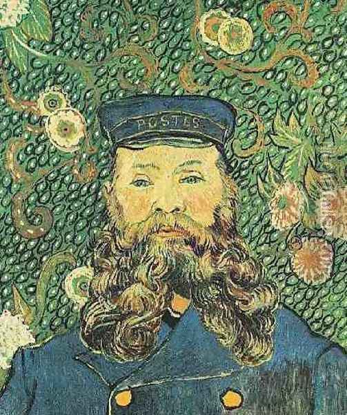 Portrait Of The Postman Joseph Roulin V Oil Painting - Vincent Van Gogh