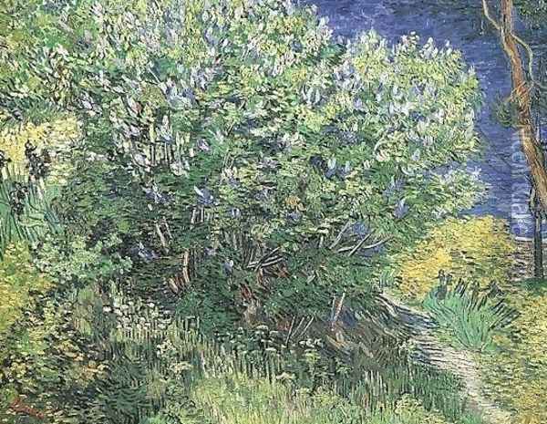 Lilacs II Oil Painting - Vincent Van Gogh