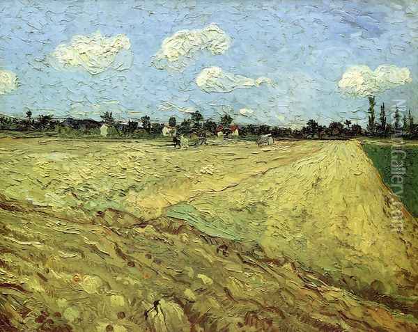 Ploughed Field Oil Painting - Vincent Van Gogh