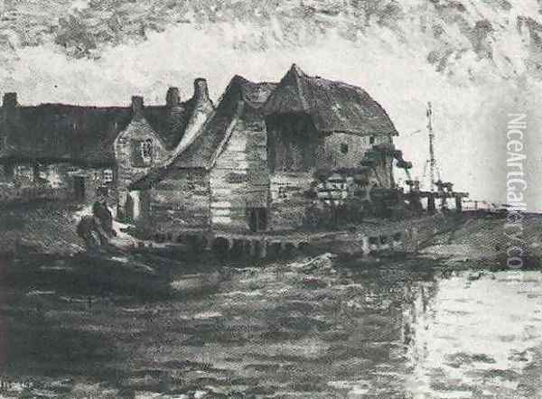 Water Mill At Gennep Oil Painting - Vincent Van Gogh