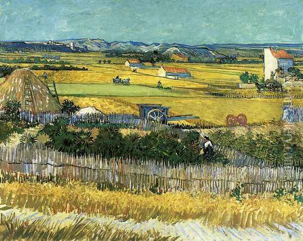 The Harvest Oil Painting - Vincent Van Gogh
