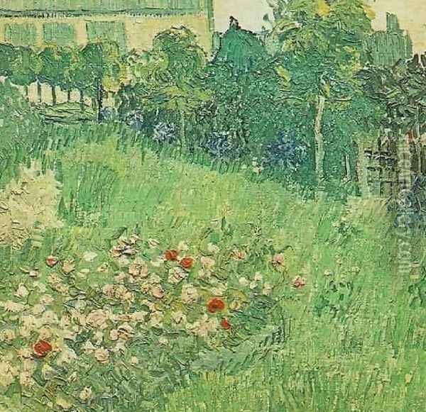 Le jardin de Daubigny 2 1890 Oil Painting - Vincent Van Gogh