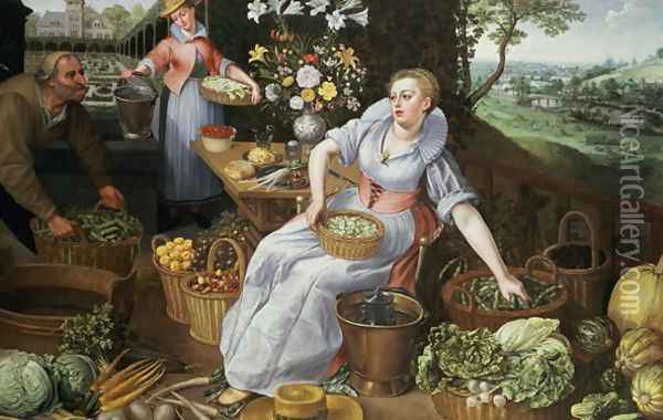 An Allegory of Summer Oil Painting - Lucas van Valckenborch