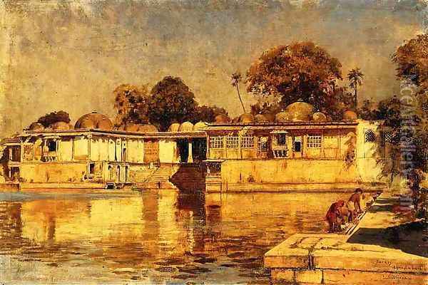 Sarkeh, Ahmedabad, India Oil Painting - Edwin Lord Weeks