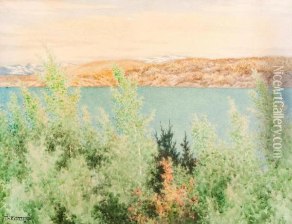 Spring Oil Painting - Theodor Severin Kittelsen