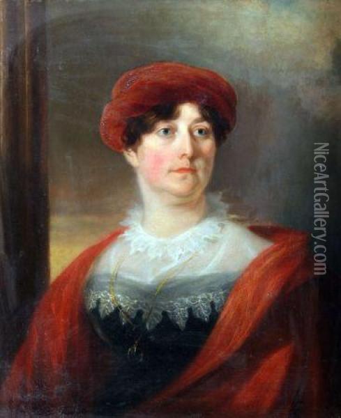 Head And Shoulders Oil Painting - Sir Thomas Lawrence