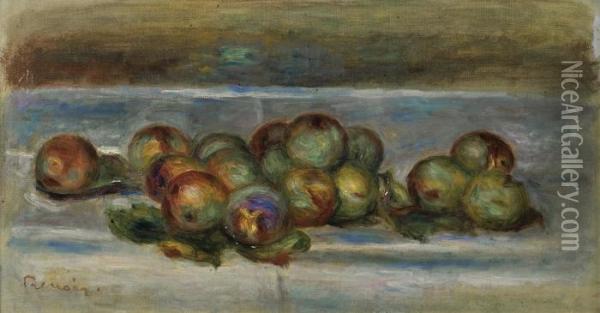 Reines-claudes Oil Painting - Pierre Auguste Renoir