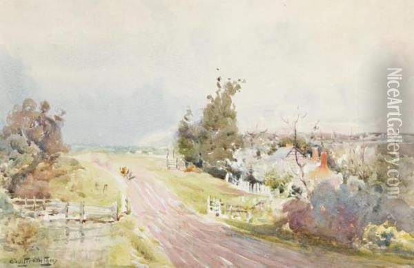 Eltham Road Oil Painting - Walter Withers