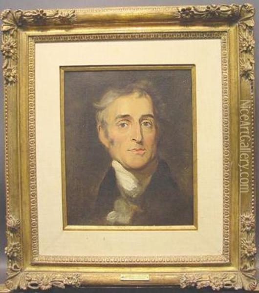 Portrait Of Arthur Wellesley, First Duke Of Wellington Oil Painting - Sir Thomas Lawrence
