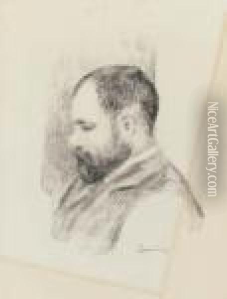 Ambroise Vollard, From Douze Lithographies Originales De Pierre-auguste Renoir Oil Painting - Pierre Auguste Renoir