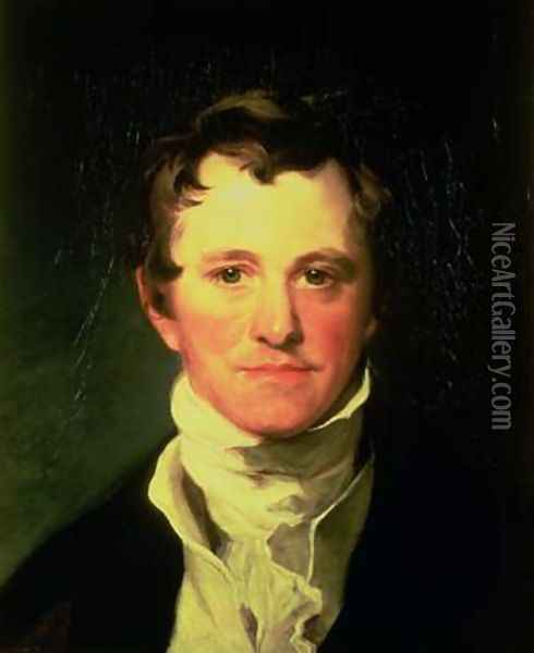Portrait of Sir Humphry Davy 1778-1829 3 Oil Painting - Sir Thomas Lawrence