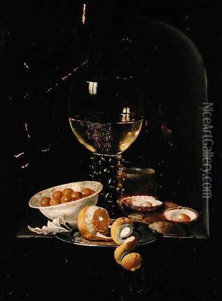 Still life 3 Oil Painting - Pieter Claesz.