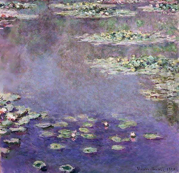 Nympheas 3 Oil Painting - Claude Oscar Monet