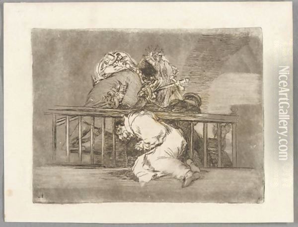 Asi Sucedio Oil Painting - Francisco De Goya y Lucientes