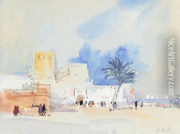 Morocco Oil Painting - Hercules Brabazon Brabazon