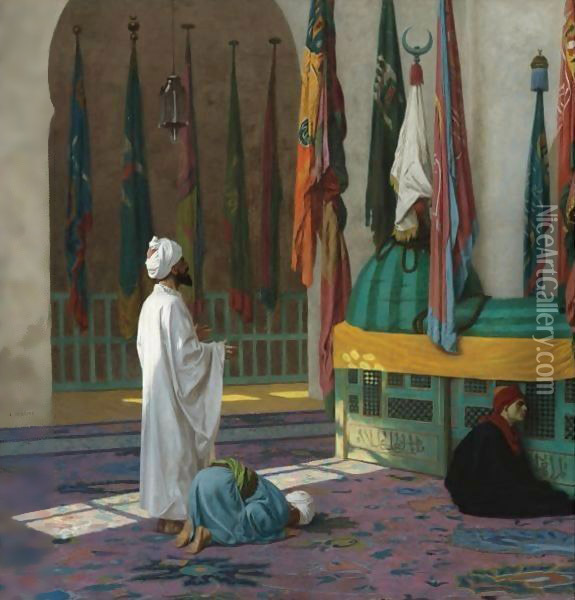 Le Tombeau Du Sultan Oil Painting - Jean-Leon Gerome