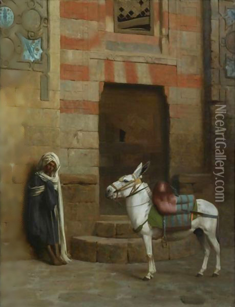 Ane Egyptien Oil Painting - Jean-Leon Gerome