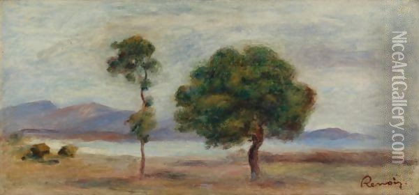 Paysage 14 Oil Painting - Pierre Auguste Renoir