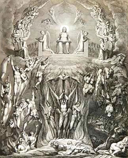 The Day of Judgement Oil Painting - William Blake