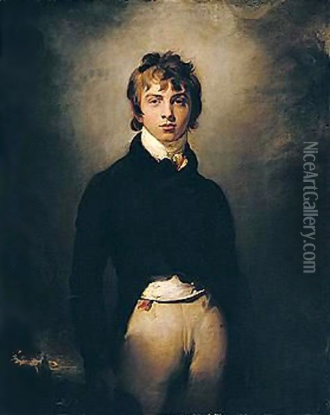 Portrait Of Andrew Reid (1783-1801) Oil Painting - Sir Thomas Lawrence