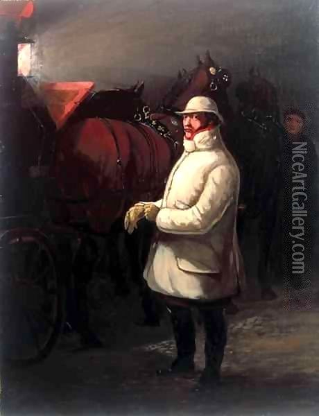 The Driver of the Mail Oil Painting - Henry Thomas Alken