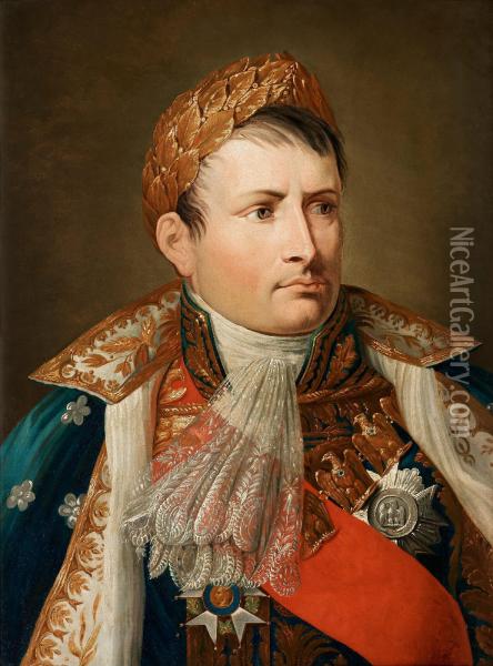 Napoleon Bonaparte Oil Painting - Andrea, the Elder Appiani