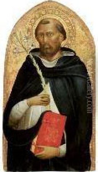 San Domenico Oil Painting - Giovanni del Biondo