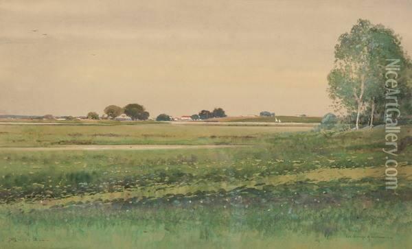 Washington Landscape Oil Painting - Gill W. Delancey