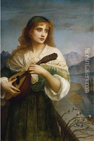 Francesca Oil Painting - Edward Charles Halle