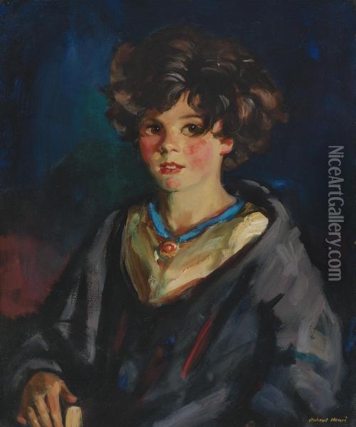 Annie Beg Oil Painting - Robert Henri