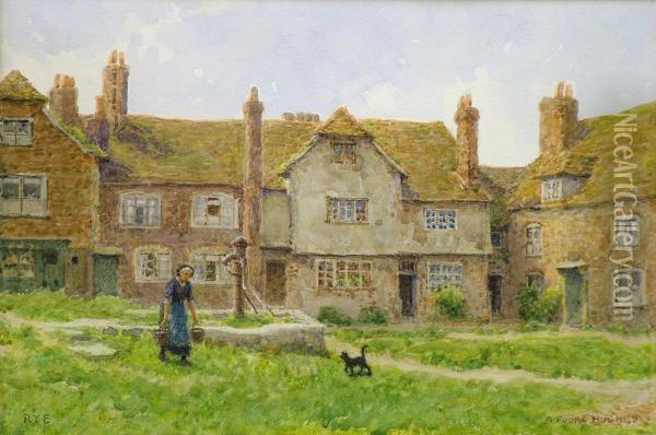 Rye Oil Painting - A. Foord Hughes