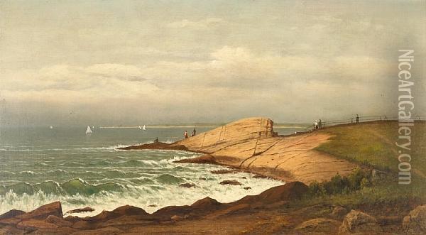 Morning, Narragansett Oil Painting - Charles Wilson Knapp