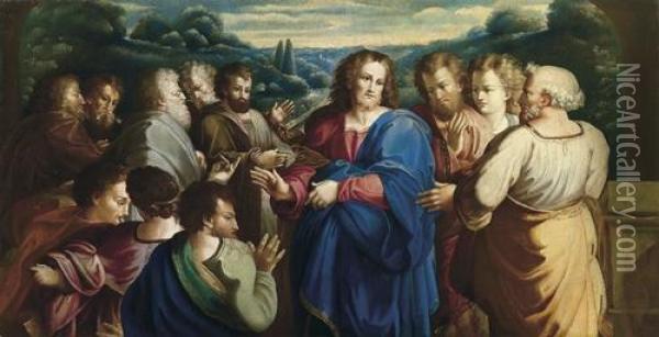 Episodio Evangelico Oil Painting - Rocco Marconi