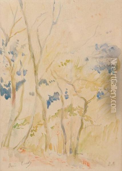Sous-bois Oil Painting - Berthe Morisot