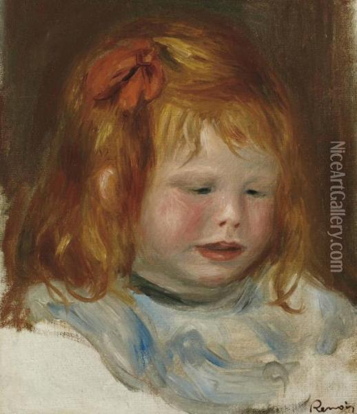 Portrait De Jean Renoir Oil Painting - Pierre Auguste Renoir