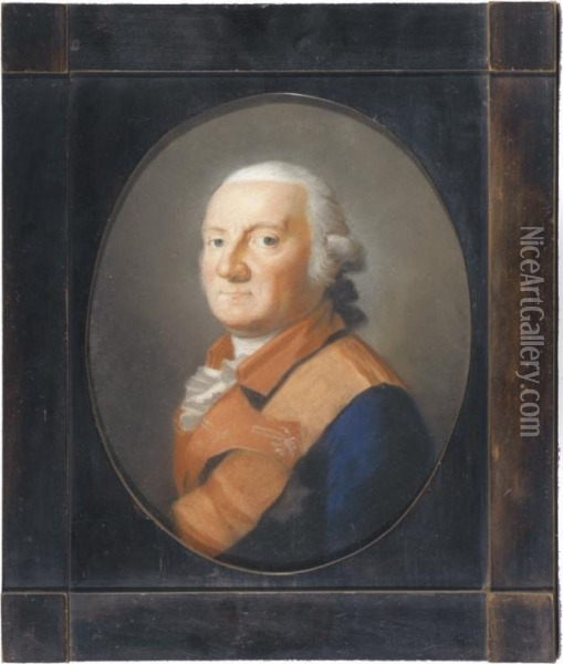 Friedrich August Herzog Von Braunschweig-oels Oil Painting - Johann Heinrich Schroder